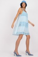 Sukienka Model TW-SK-BI-81593.28 Light Blue - Och Bella Och Bella Sukienka Model TW-SK-BI-81593.28 Light Blue - Och Bella Och Bella