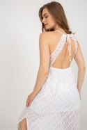 Sukienka Model TW-SK-BI-8676.22 White - Och Bella Och Bella Sukienka Model TW-SK-BI-8676.22 White - Och Bella Och Bella