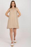 Sukienka Model TW-SK-BI-89923.29 Beige - Och Bella Och Bella Sukienka Model TW-SK-BI-89923.29 Beige - Och Bella Och Bella
