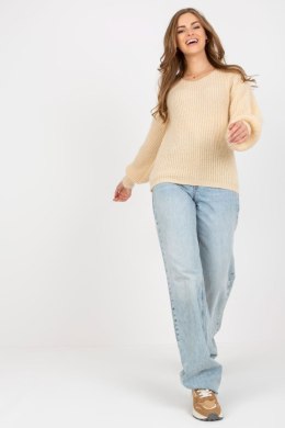 Sweter Damski Model TW-SW-BI-9029.84 Beige - Och Bella Och Bella