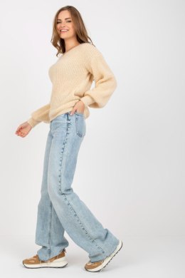 Sweter Damski Model TW-SW-BI-9029.84 Beige - Och Bella Och Bella