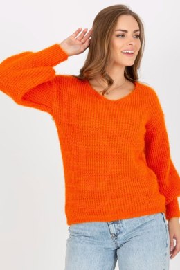 Sweter Damski Model TW-SW-BI-9029.84 Orange - Och Bella Och Bella