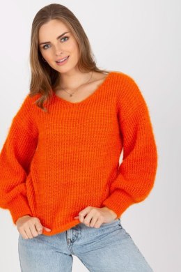 Sweter Damski Model TW-SW-BI-9029.84 Orange - Och Bella Och Bella