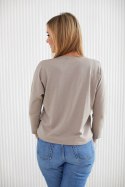 Bluzka Model M393/5 Beige/Ecru - La Aurora La Aurora