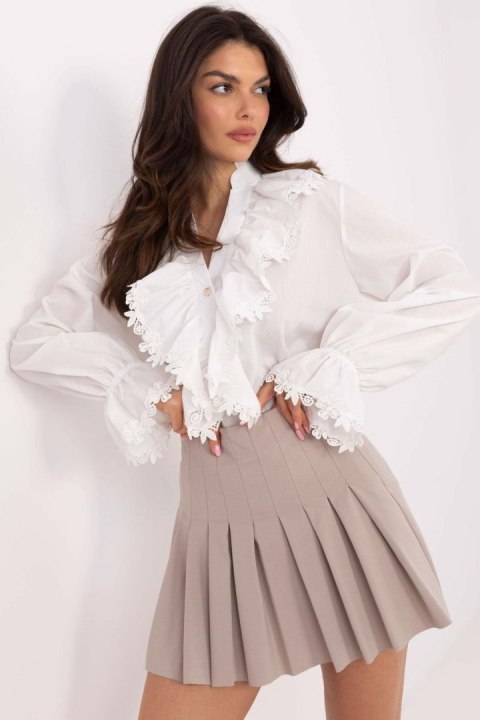 Spódnica Model DHJ-SD-8792.68 Dark Beige - Italy Moda Italy Moda Spódnica Model DHJ-SD-8792.68 Dark Beige - Italy Moda Italy Moda