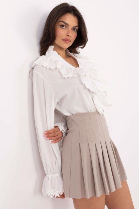 Spódnica Model DHJ-SD-8792.68 Dark Beige - Italy Moda Italy Moda Spódnica Model DHJ-SD-8792.68 Dark Beige - Italy Moda Italy Moda