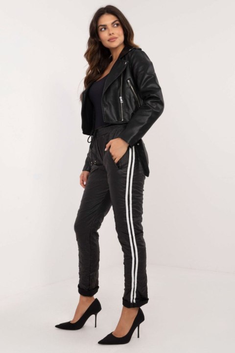 Spodnie Damskie Model DHJ-SP-21557.35 Black - Italy Moda Italy Moda Spodnie Damskie Model DHJ-SP-21557.35 Black - Italy Moda Italy Moda