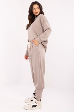 Spodnie Dresowe Model MI-SP-61700.80P Dark Beige - Italy Moda Italy Moda