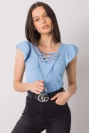 Bluzka Model DHJ-BZ-13301.34P Light Blue - Italy Moda Hurtownia odzieży on-line, moda damska, bielizna i obuwie dla kobiet - Mat Italy Moda Bluzka Model DHJ-BZ-13301.34P Light Blue - Italy Moda Hurtownia odzieży on-line, moda damska, bielizna i obuwie dla kobiet - Mat Italy Moda