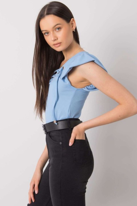 Bluzka Model DHJ-BZ-13301.34P Light Blue - Italy Moda Hurtownia odzieży on-line, moda damska, bielizna i obuwie dla kobiet - Mat Italy Moda Bluzka Model DHJ-BZ-13301.34P Light Blue - Italy Moda Hurtownia odzieży on-line, moda damska, bielizna i obuwie dla kobiet - Mat Italy Moda
