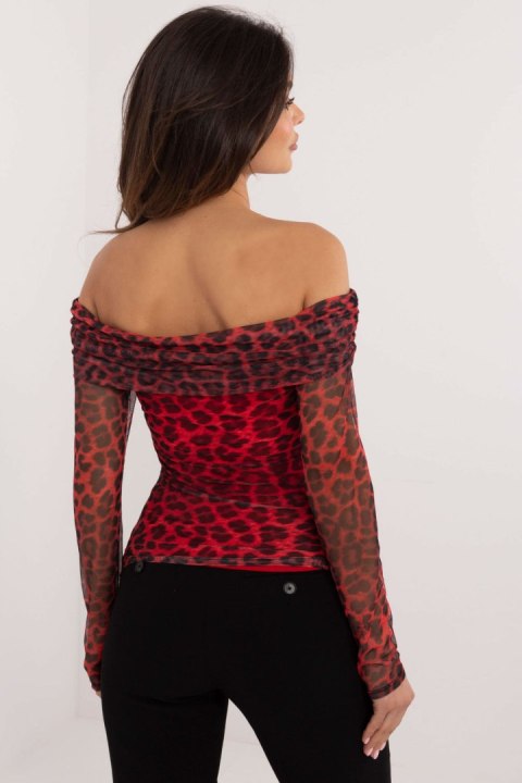 Bluzka Model DHJ-BZ-18701.59 Red - Italy Moda Italy Moda Bluzka Model DHJ-BZ-18701.59 Red - Italy Moda Italy Moda
