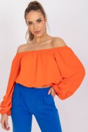 Bluzka Model DHJ-BZ-6816.57 Orange - Italy Moda Italy Moda Bluzka Model DHJ-BZ-6816.57 Orange - Italy Moda Italy Moda