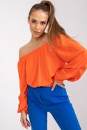 Bluzka Model DHJ-BZ-6816.57 Orange - Italy Moda Italy Moda Bluzka Model DHJ-BZ-6816.57 Orange - Italy Moda Italy Moda