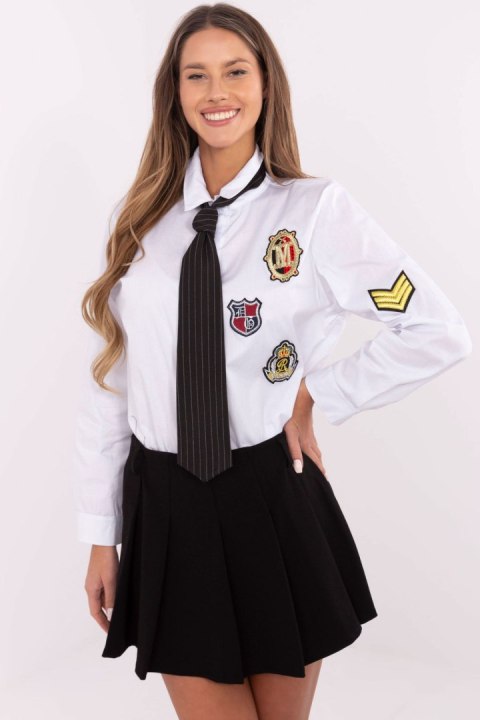Koszula Damska Model DHJ-KS-20168.08P White - Italy Moda Italy Moda Koszula Damska Model DHJ-KS-20168.08P White - Italy Moda Italy Moda
