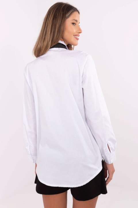 Koszula Damska Model DHJ-KS-20168.08P White - Italy Moda Italy Moda Koszula Damska Model DHJ-KS-20168.08P White - Italy Moda Italy Moda