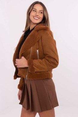 Kurtka Damska Model MI-KR-21848.71 Light Brown - Italy Moda Italy Moda