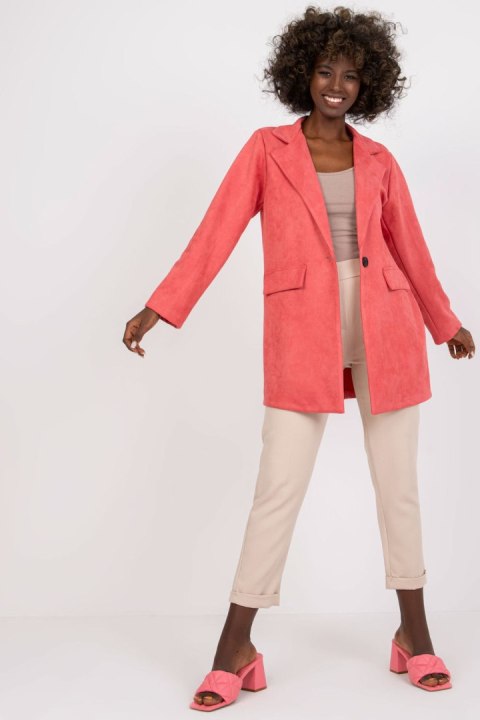 Marynarka Model DHJ-MA-15286.88 Pink - Italy Moda Italy Moda Marynarka Model DHJ-MA-15286.88 Pink - Italy Moda Italy Moda