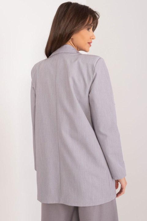 Marynarka Model DHJ-MA-18251.47 Grey - Italy Moda Italy Moda Marynarka Model DHJ-MA-18251.47 Grey - Italy Moda Italy Moda
