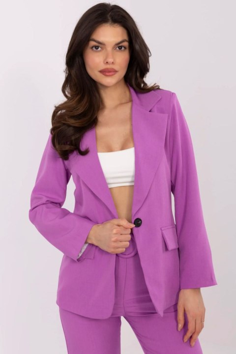 Marynarka Model DHJ-MA-18736.12 Violet - Italy Moda Italy Moda Marynarka Model DHJ-MA-18736.12 Violet - Italy Moda Italy Moda
