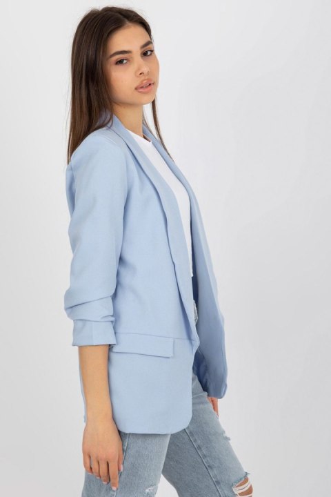 Marynarka Model DHJ-MA-7684.15P Light Blue - Italy Moda Italy Moda Marynarka Model DHJ-MA-7684.15P Light Blue - Italy Moda Italy Moda