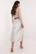 Spódnica Model DHJ-SD-18760.06P Silver - Italy Moda Italy Moda Spódnica Model DHJ-SD-18760.06P Silver - Italy Moda Italy Moda