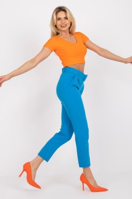 Spodnie Damskie Model DHJ-SP-12787.21X Blue - Italy Moda Italy Moda