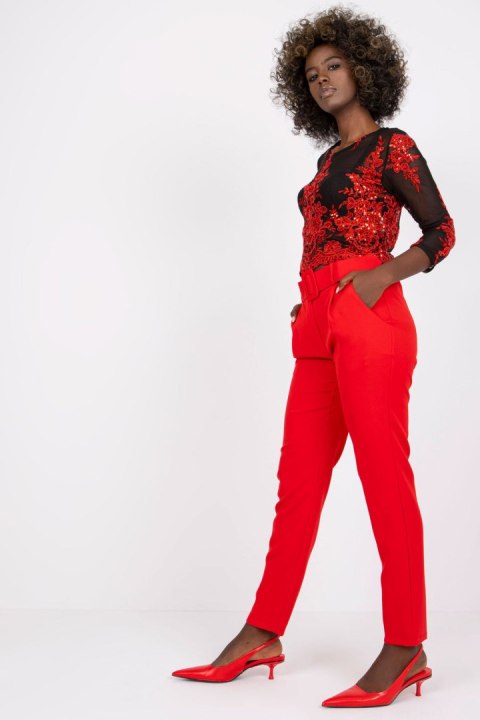 Spodnie Damskie Model DHJ-SP-12787.21X Red - Italy Moda Italy Moda Spodnie Damskie Model DHJ-SP-12787.21X Red - Italy Moda Italy Moda