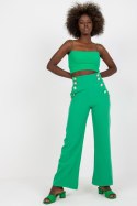 Spodnie Damskie Model DHJ-SP-16008.01X Green - Italy Moda Italy Moda Spodnie Damskie Model DHJ-SP-16008.01X Green - Italy Moda Italy Moda