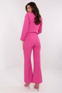 Spodnie Damskie Model DHJ-SP-18737.08 Fuksja - Italy Moda Italy Moda Spodnie Damskie Model DHJ-SP-18737.08 Fuksja - Italy Moda Italy Moda