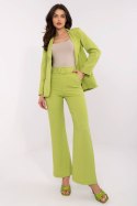 Spodnie Damskie Model DHJ-SP-18737.08 Limonka - Italy Moda Italy Moda Spodnie Damskie Model DHJ-SP-18737.08 Limonka - Italy Moda Italy Moda