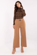 Spodnie Damskie Model DHJ-SP-20356.49 Camel - Italy Moda Italy Moda Spodnie Damskie Model DHJ-SP-20356.49 Camel - Italy Moda Italy Moda