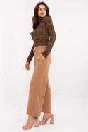 Spodnie Damskie Model DHJ-SP-20356.49 Camel - Italy Moda Italy Moda Spodnie Damskie Model DHJ-SP-20356.49 Camel - Italy Moda Italy Moda