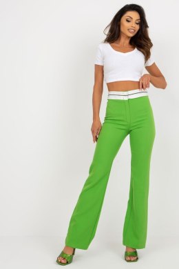 Spodnie Damskie Model DHJ-SP-6971.32 Light Green - Italy Moda Italy Moda