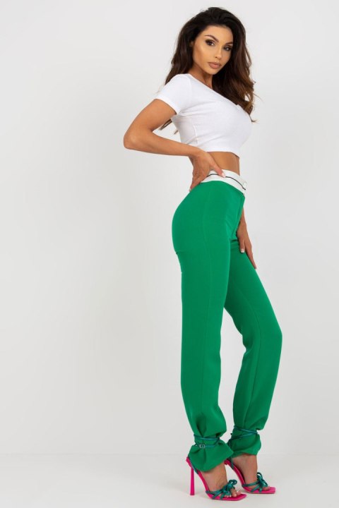 Spodnie Damskie Model DHJ-SP-6971.37P Green - Italy Moda Italy Moda Spodnie Damskie Model DHJ-SP-6971.37P Green - Italy Moda Italy Moda