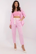 Spodnie Damskie Model DHJ-SP-8830.77 Light Pink - Italy Moda Italy Moda Spodnie Damskie Model DHJ-SP-8830.77 Light Pink - Italy Moda Italy Moda