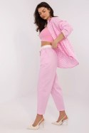 Spodnie Damskie Model DHJ-SP-8830.77 Light Pink - Italy Moda Italy Moda Spodnie Damskie Model DHJ-SP-8830.77 Light Pink - Italy Moda Italy Moda