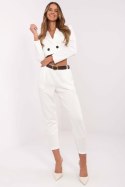 Spodnie Dresowe Model DHJ-SP-20316.87 Ecru - Italy Moda Italy Moda Spodnie Dresowe Model DHJ-SP-20316.87 Ecru - Italy Moda Italy Moda
