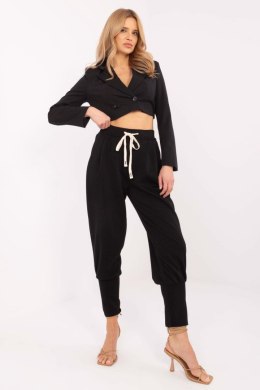 Spodnie Dresowe Model MI-SP-61700.80P Black - Italy Moda Italy Moda