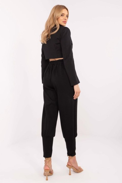 Spodnie Dresowe Model MI-SP-61700.80P Black - Italy Moda Italy Moda Spodnie Dresowe Model MI-SP-61700.80P Black - Italy Moda Italy Moda