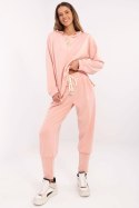 Spodnie Dresowe Model MI-SP-61700.80P Brzoskwinia - Italy Moda Italy Moda Spodnie Dresowe Model MI-SP-61700.80P Brzoskwinia - Italy Moda Italy Moda