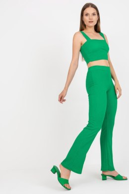 Spodnie Komplet Model DHJ-KMPL-15828 Green - Italy Moda Italy Moda