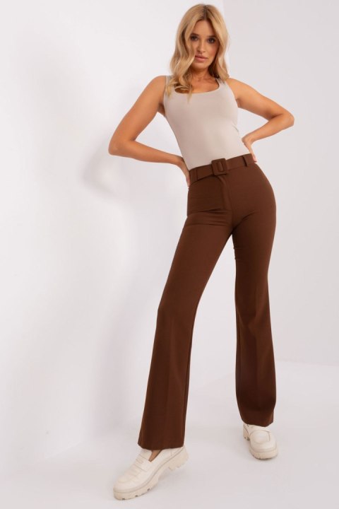 Spodnie Komplet Model DHJ-KMPL-5069.16X Dark Brown - Italy Moda Italy Moda Spodnie Komplet Model DHJ-KMPL-5069.16X Dark Brown - Italy Moda Italy Moda