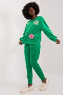 Spodnie Komplet Model DHJ-KMPL-8655.05 Green - Italy Moda Italy Moda Spodnie Komplet Model DHJ-KMPL-8655.05 Green - Italy Moda Italy Moda