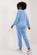 Spodnie Komplet Model DHJ-KMPL-8655.05 Light Blue - Italy Moda Italy Moda Spodnie Komplet Model DHJ-KMPL-8655.05 Light Blue - Italy Moda Italy Moda