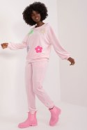 Spodnie Komplet Model DHJ-KMPL-8655.05 Light Pink - Italy Moda Italy Moda Spodnie Komplet Model DHJ-KMPL-8655.05 Light Pink - Italy Moda Italy Moda