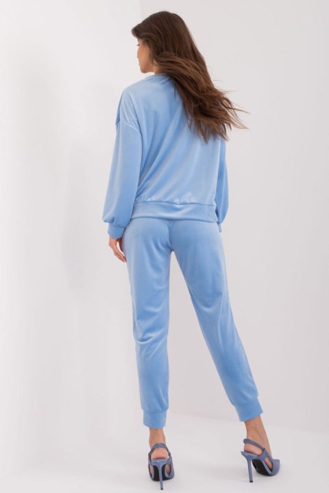 Spodnie Komplet Model DHJ-KMPL-8870.59 Light Blue - Italy Moda Italy Moda Spodnie Komplet Model DHJ-KMPL-8870.59 Light Blue - Italy Moda Italy Moda