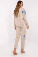 Spodnie Komplet Model MI-KMPL-271678.28 Dark Beige - Italy Moda Italy Moda Spodnie Komplet Model MI-KMPL-271678.28 Dark Beige - Italy Moda Italy Moda
