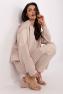 Spodnie Komplet Model MI-KMPL-M6156.98 Beige - Italy Moda Italy Moda Spodnie Komplet Model MI-KMPL-M6156.98 Beige - Italy Moda Italy Moda