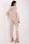 Spodnie Komplet Model MI-KMPL-M6156.98 Beige - Italy Moda Italy Moda Spodnie Komplet Model MI-KMPL-M6156.98 Beige - Italy Moda Italy Moda