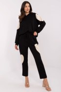 Spodnie Komplet Model MI-KMPL-M6156.98 Black - Italy Moda Italy Moda Spodnie Komplet Model MI-KMPL-M6156.98 Black - Italy Moda Italy Moda